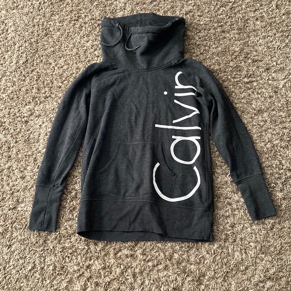 Calvin Klein neck covering sweater